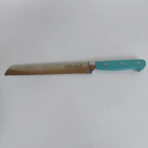 The Pioneer Woman Teal Handle Bread Cake Knife Turquoise Blue Replacement